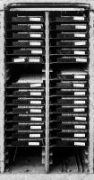 Photographie argentique noir et blanc contre-collée sur aluminium - 100 x 50 cm